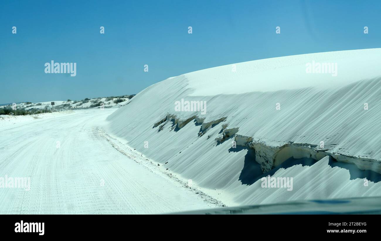 White Sands National Monument Stockfoto