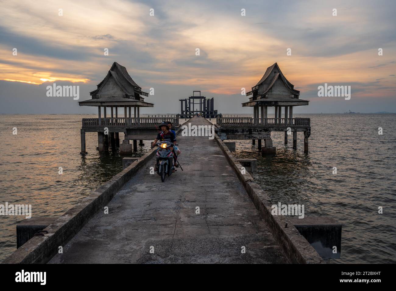Das Ocean Sanctuary Chittaphawan Monks College im Naklua District Chonburi in Thailand Asien Stockfoto