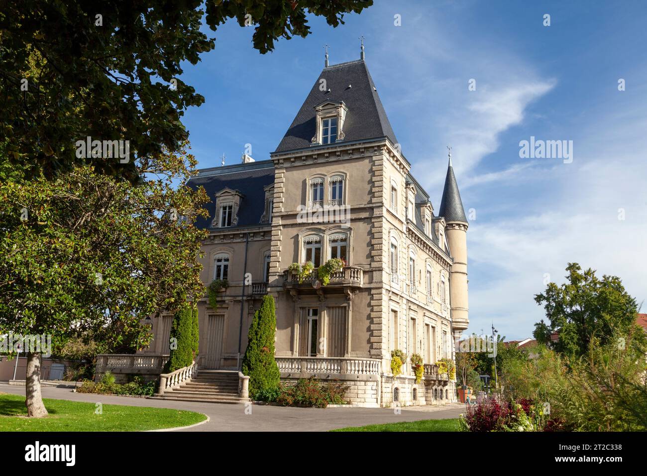 La mairie de Bourgoin-Jallieu, Bourgoin-Jallieu, Frankreich. Stockfoto