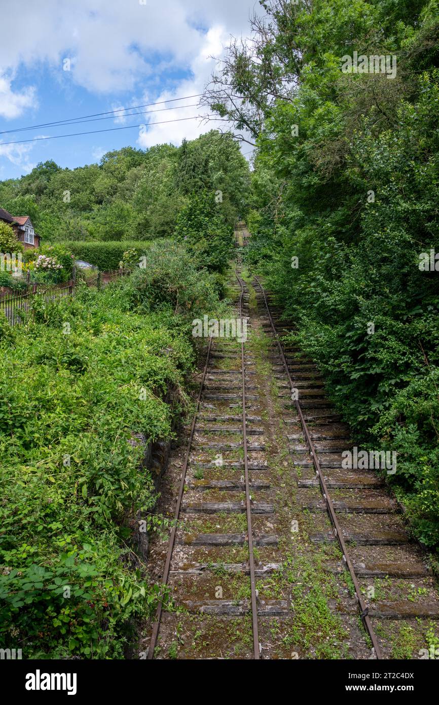 Heu Geneigtes Flugzeug, Ironbridge, Shropshire Stockfoto