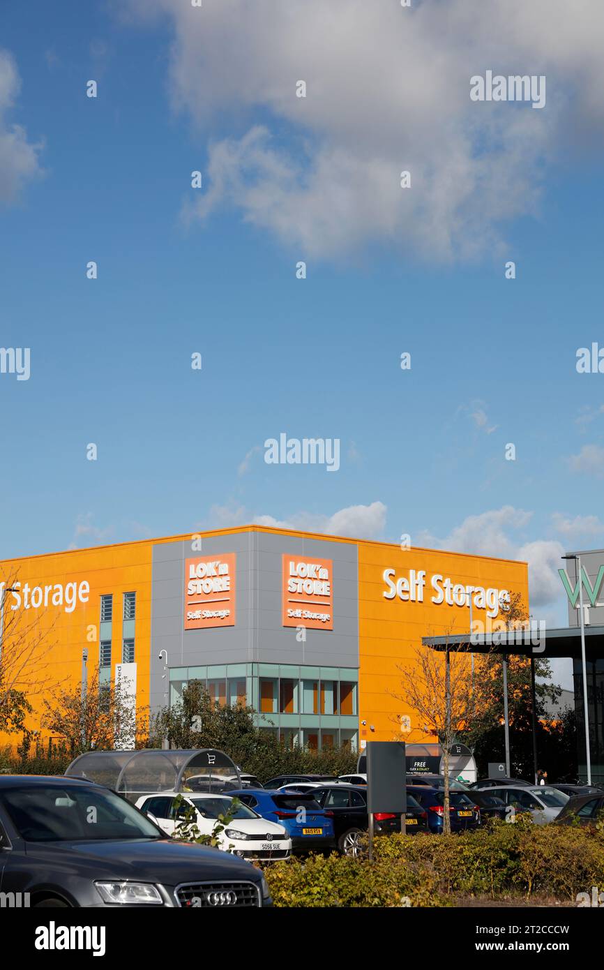 LOK'nStore Self Storage, Futura Park, Crane Boulevard, Ipswich, Suffolk, England, Vereinigtes Königreich Stockfoto