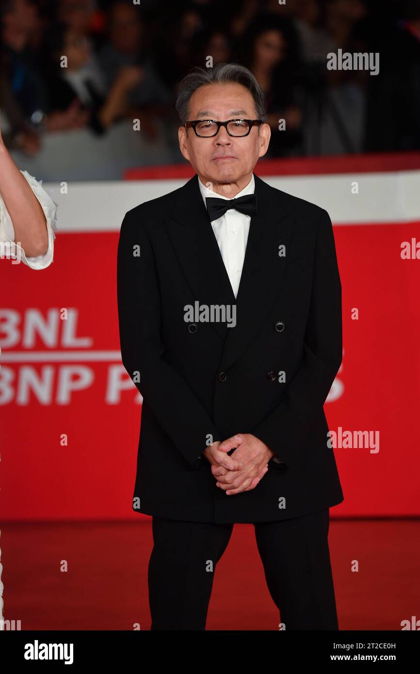 Rom, Italien. Oktober 2023. Rom, Rom Film Fest 2023. Filmfestival In Rom. Red Carpet Film gibt es noch morgen. Bild: Shigeru Umebayashi Credit: Independent Photo Agency/Alamy Live News Stockfoto