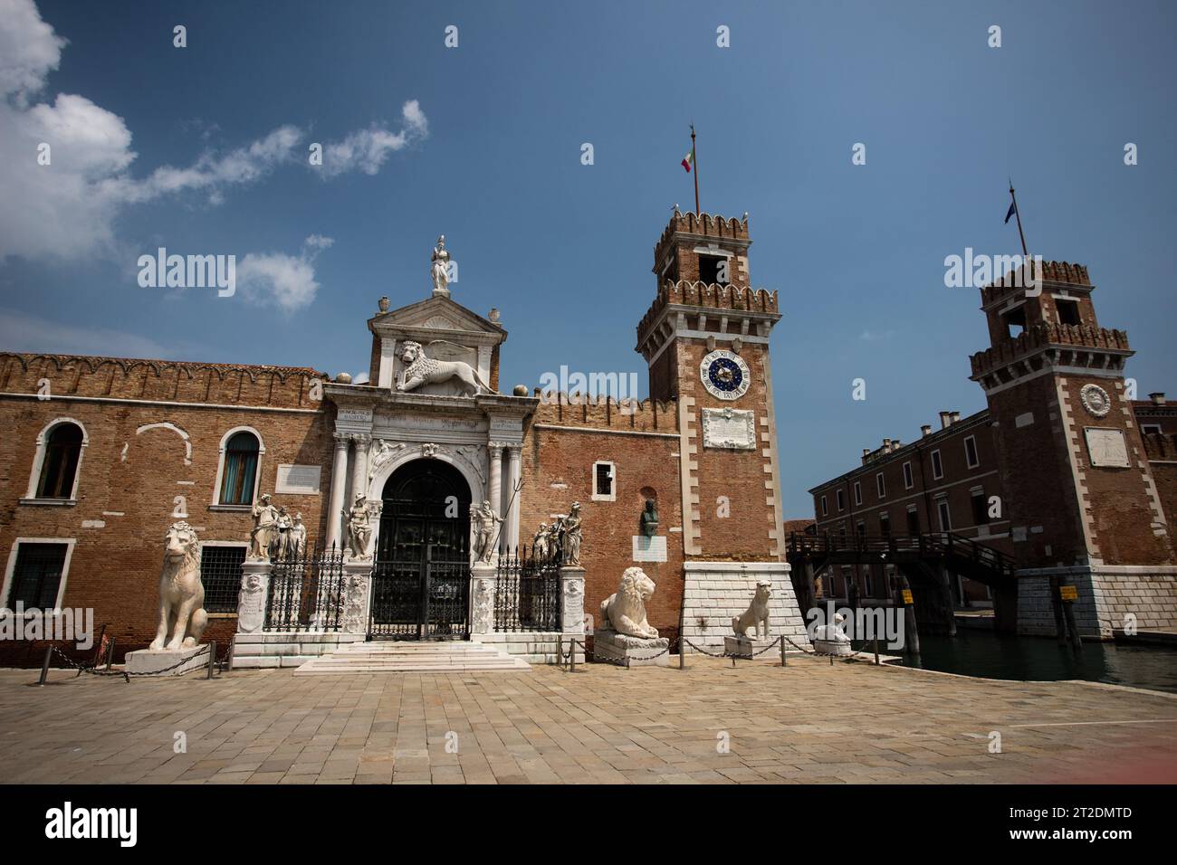 Sehenswürdigkeiten in Venedig, Italien. Stockfoto