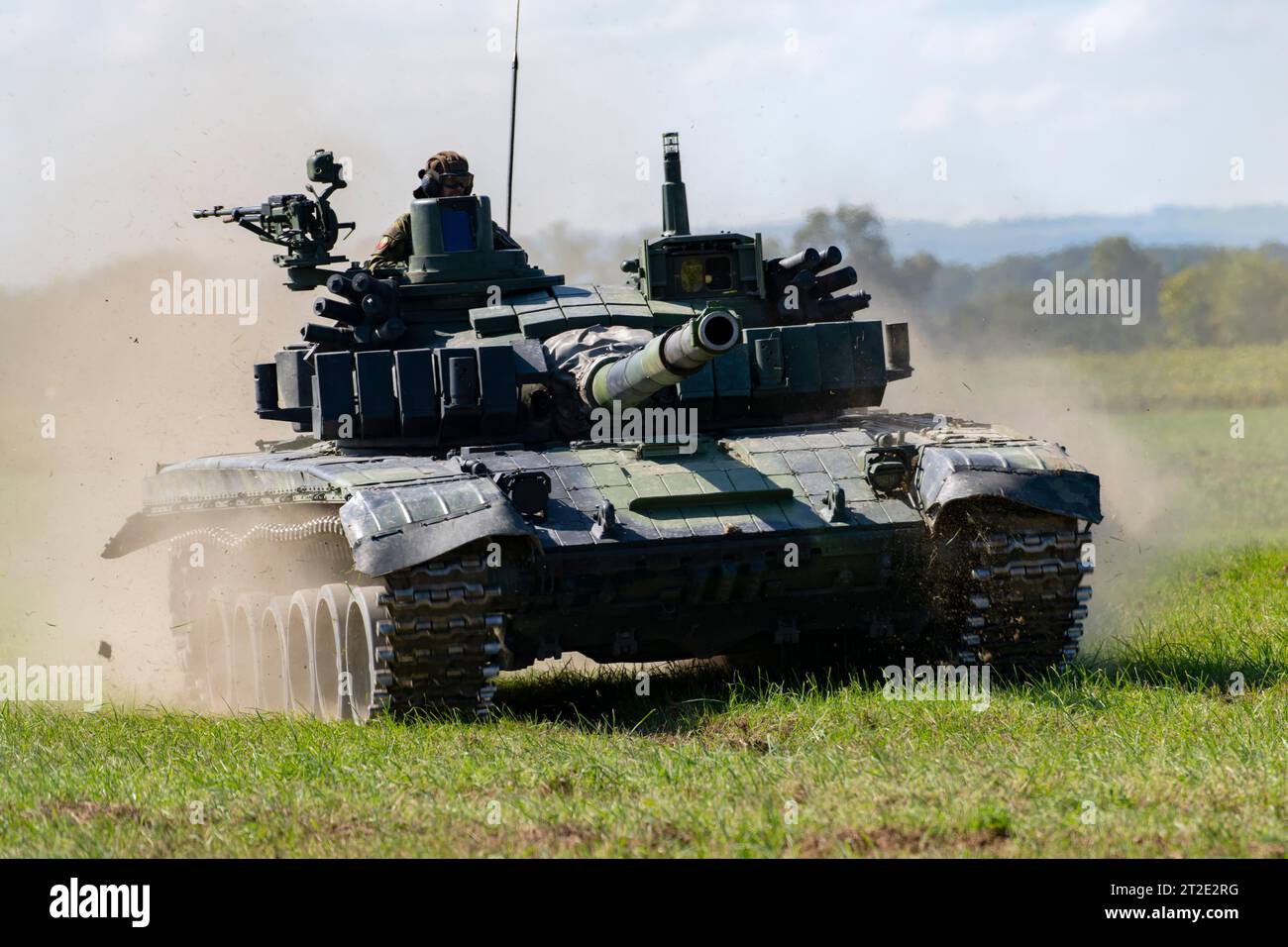 T-72M4CZ Tank bei NATO Days 2023 in Ostrava, Tschechische Republik Stockfoto