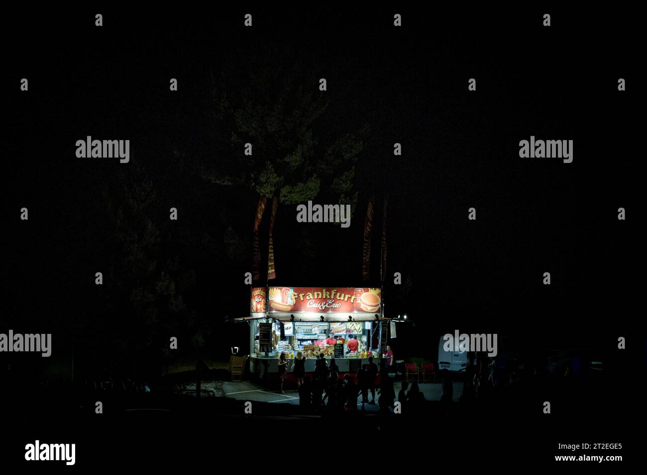 Foodtruck Stockfoto