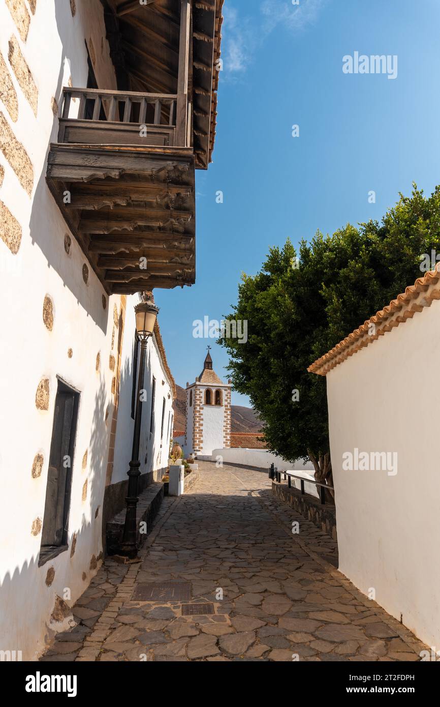 Betancuria liegt an der Westküste der Insel Fuerteventura auf den Kanarischen Inseln. Spanien Stockfoto