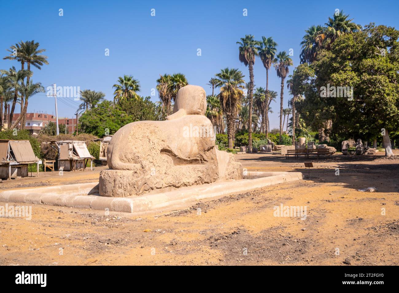 Die Kostbare Sphinx Von Memphis In Kairo Ägypten Alte Stadt In Der Der Gott Ptah Verehrt 1935