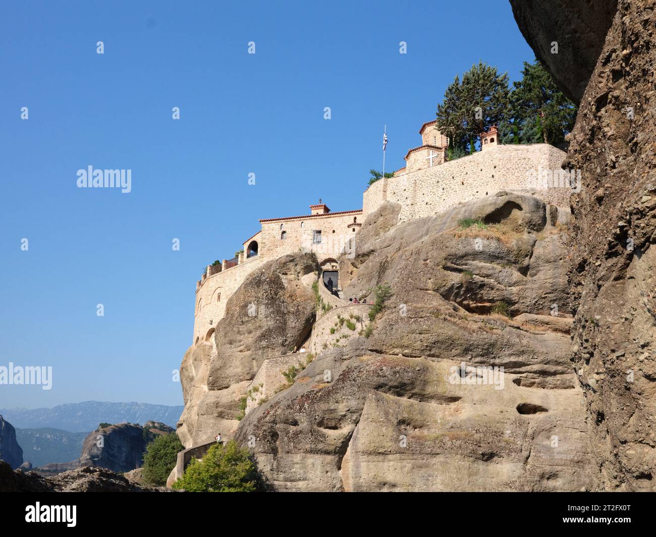 Kloster Meteora. Stockfoto