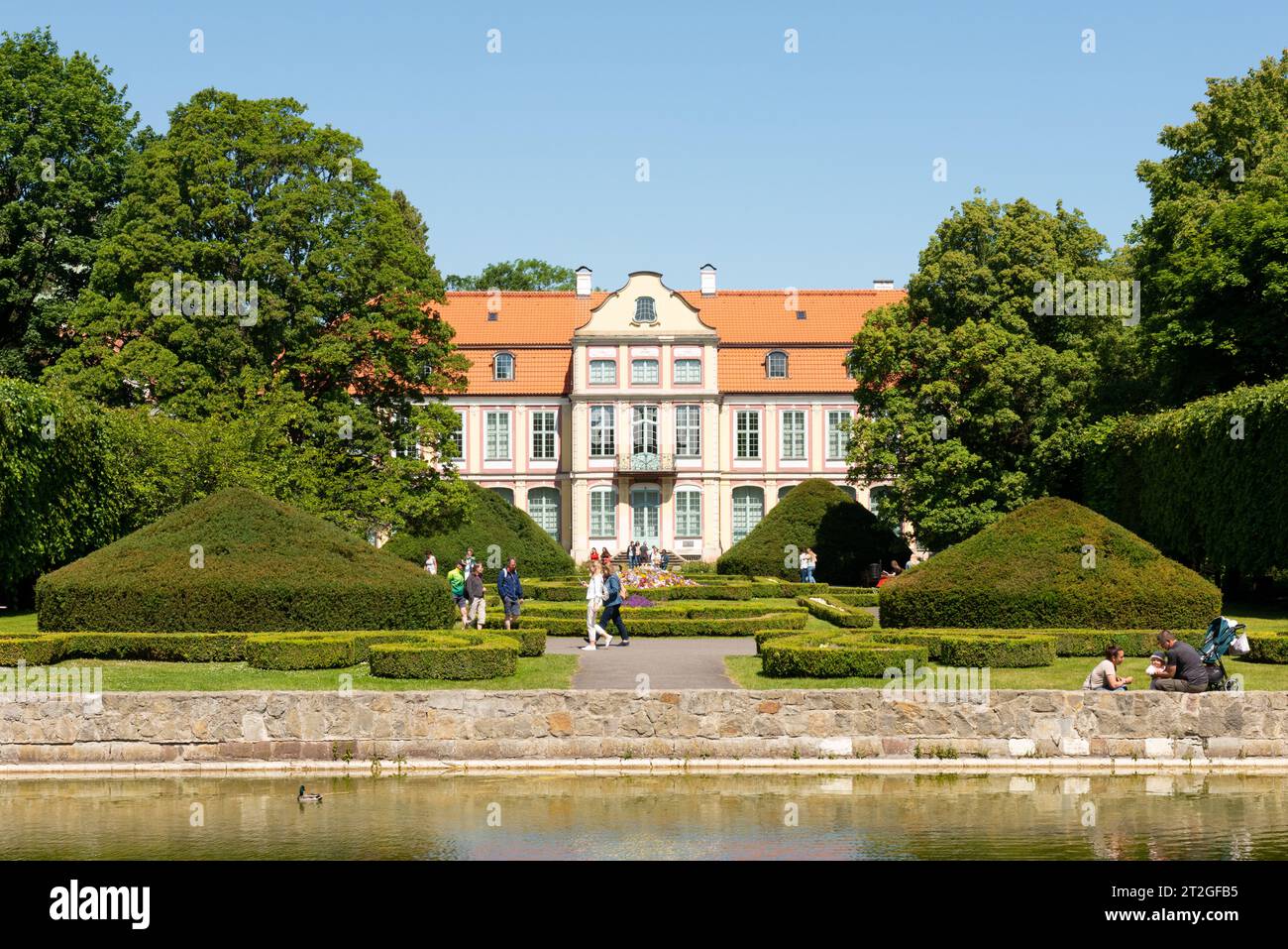 Danzig Polen die Abteilung für Moderne Kunst und das Nationalmuseum Danzig, auch bekannt als Abtpalast im Oliwa-Park, Danzig, Polen Stockfoto