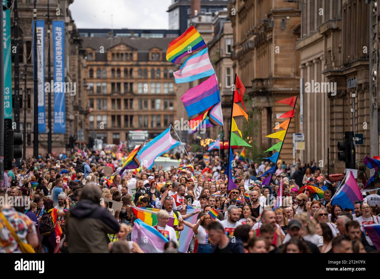 März für Stolz Stockfoto