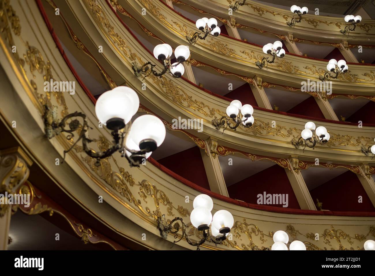 Theater von Chieti Stockfoto