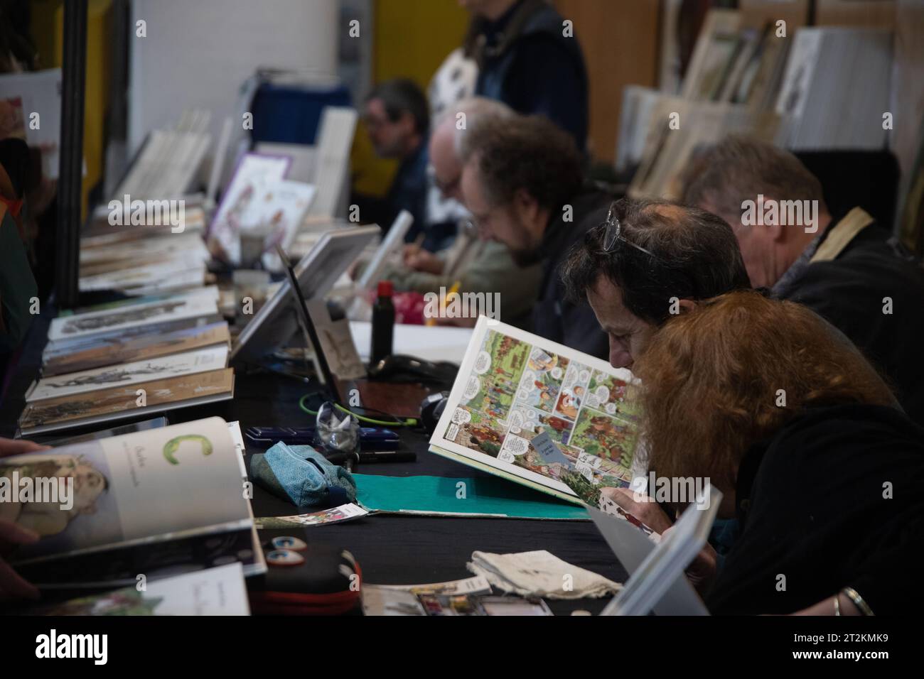 Internationales Comics-Festival angouleme FIBD Stockfoto