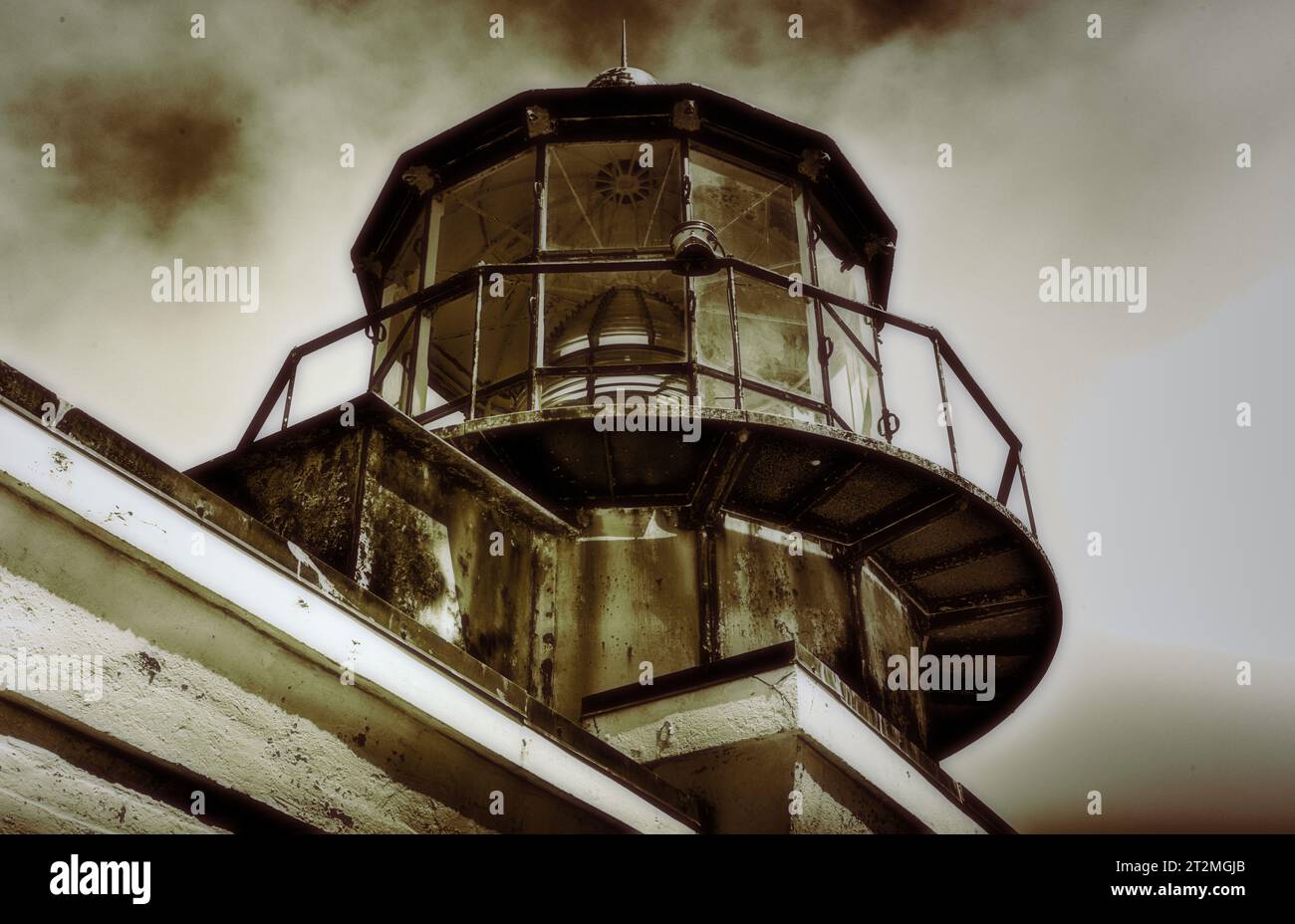 Point Bonita Lighthouse, San Francisco, Kalifornien Stockfoto