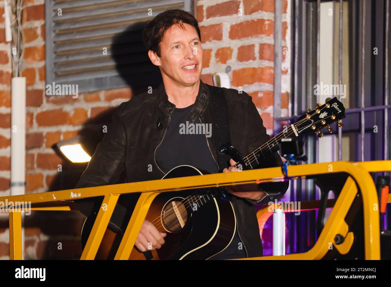 Mailand, Italien. Oktober 2023. James Blunt nimmt am 18. Oktober 2023 in Mailand Teil (Foto: Alessandro Bremec/NurPhoto) Credit: NurPhoto SRL/Alamy Live News Stockfoto