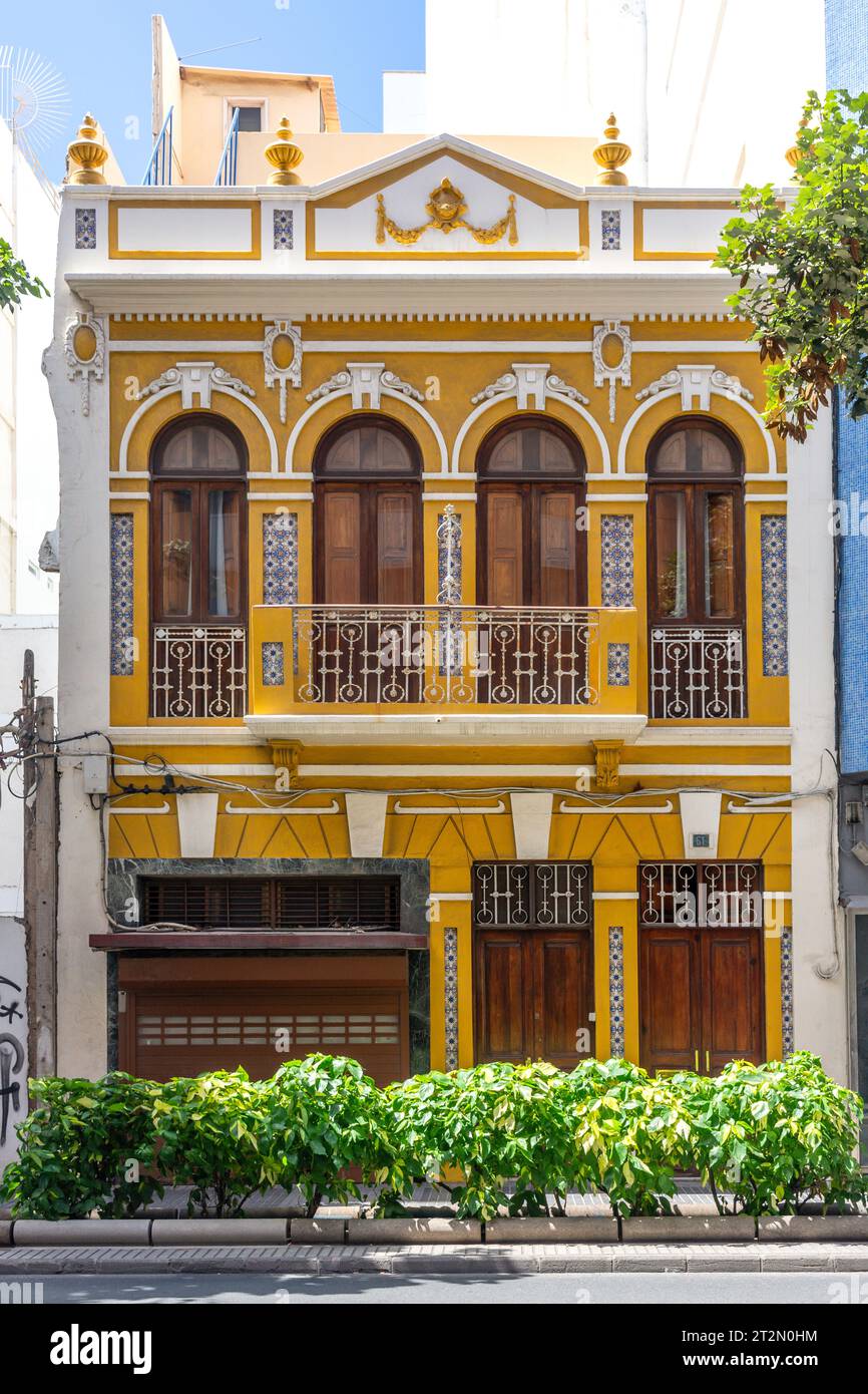 Traditionelle Architektur, Altstadt, Las Palmas de Gran Canaria, Gran Canaria, Kanarische Inseln, Spanien Stockfoto