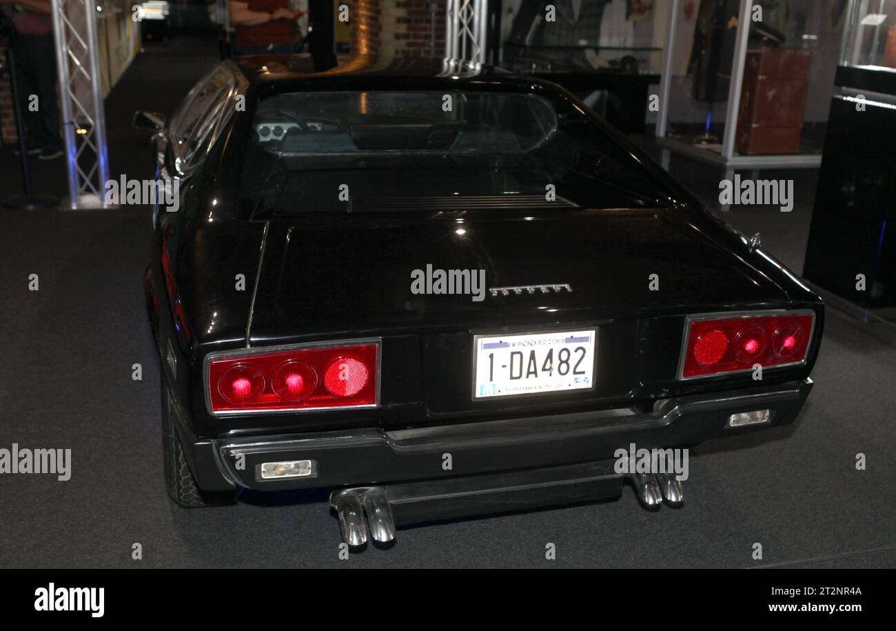 London, Großbritannien. Elvis Presleys Ferrari Dino GT4. Die 