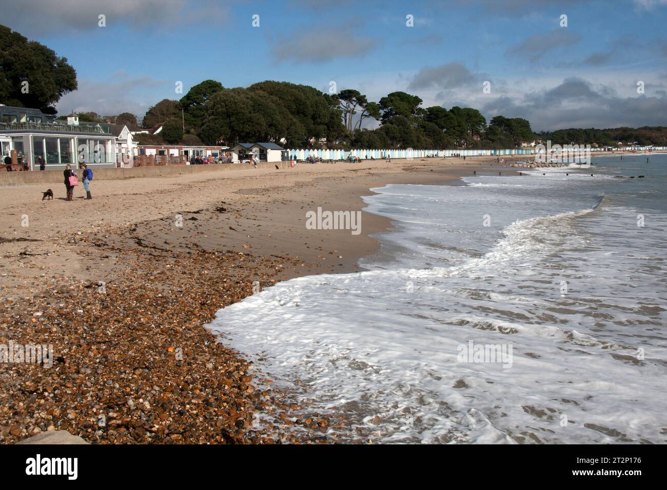 Avon Beach, Christchurch, Dorset, England Stockfoto