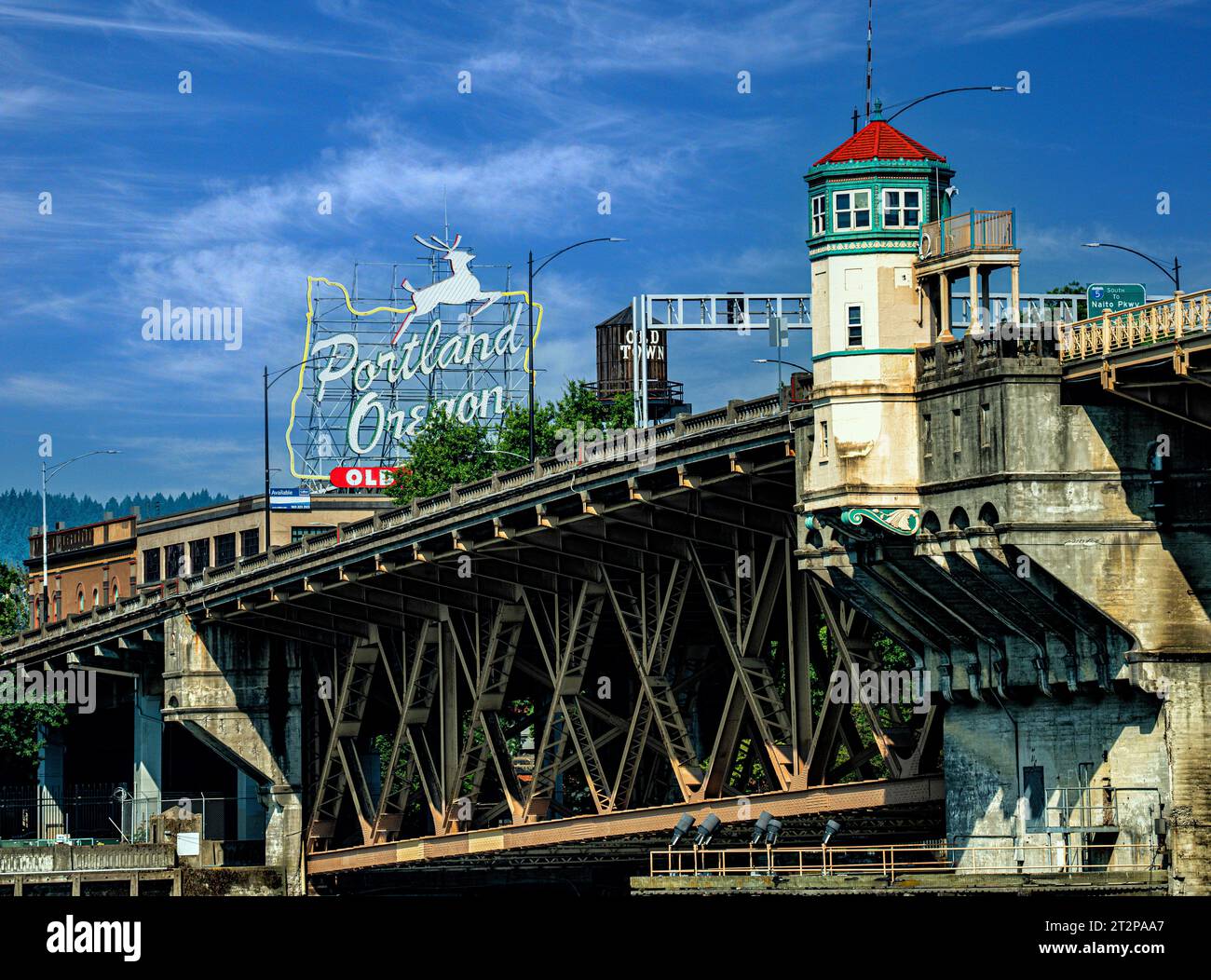 Portland, Oegon, City Scapes Stockfoto
