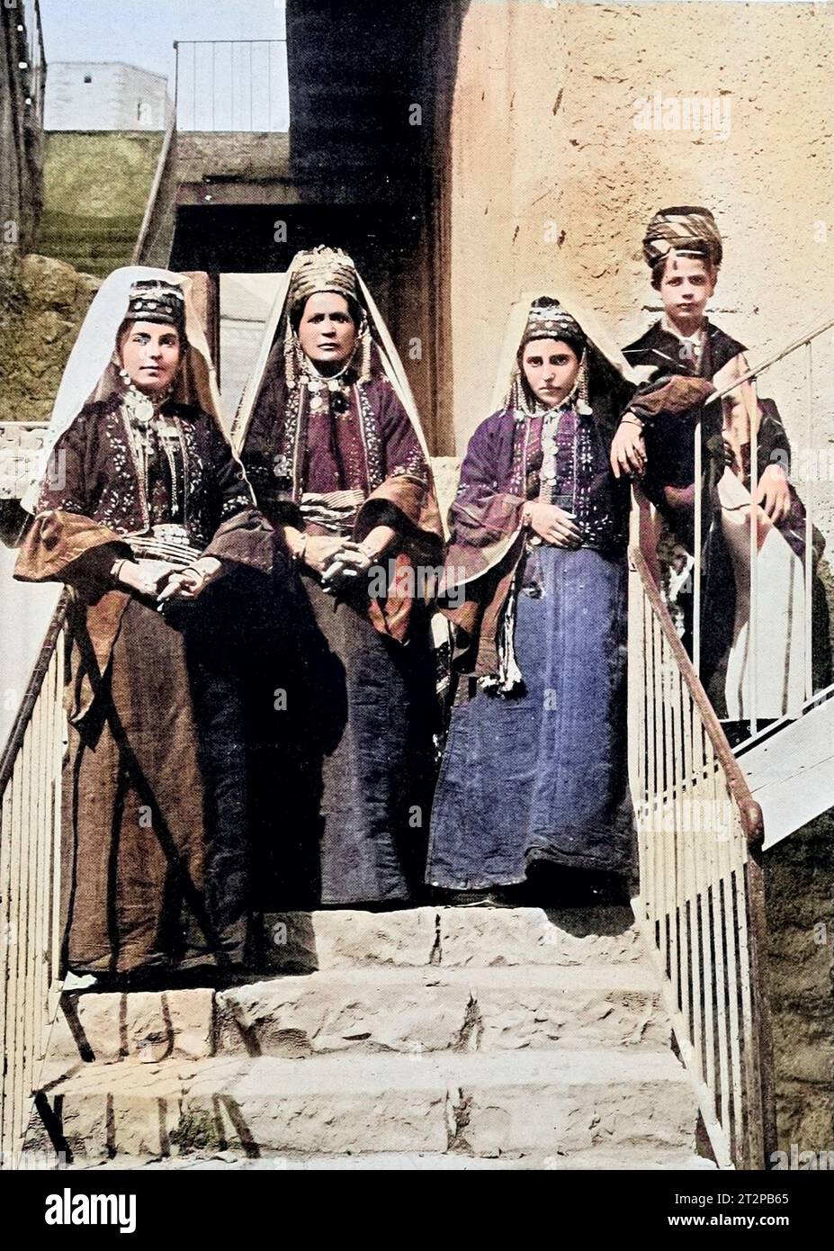 Frauen von Bethlehem Stockfoto