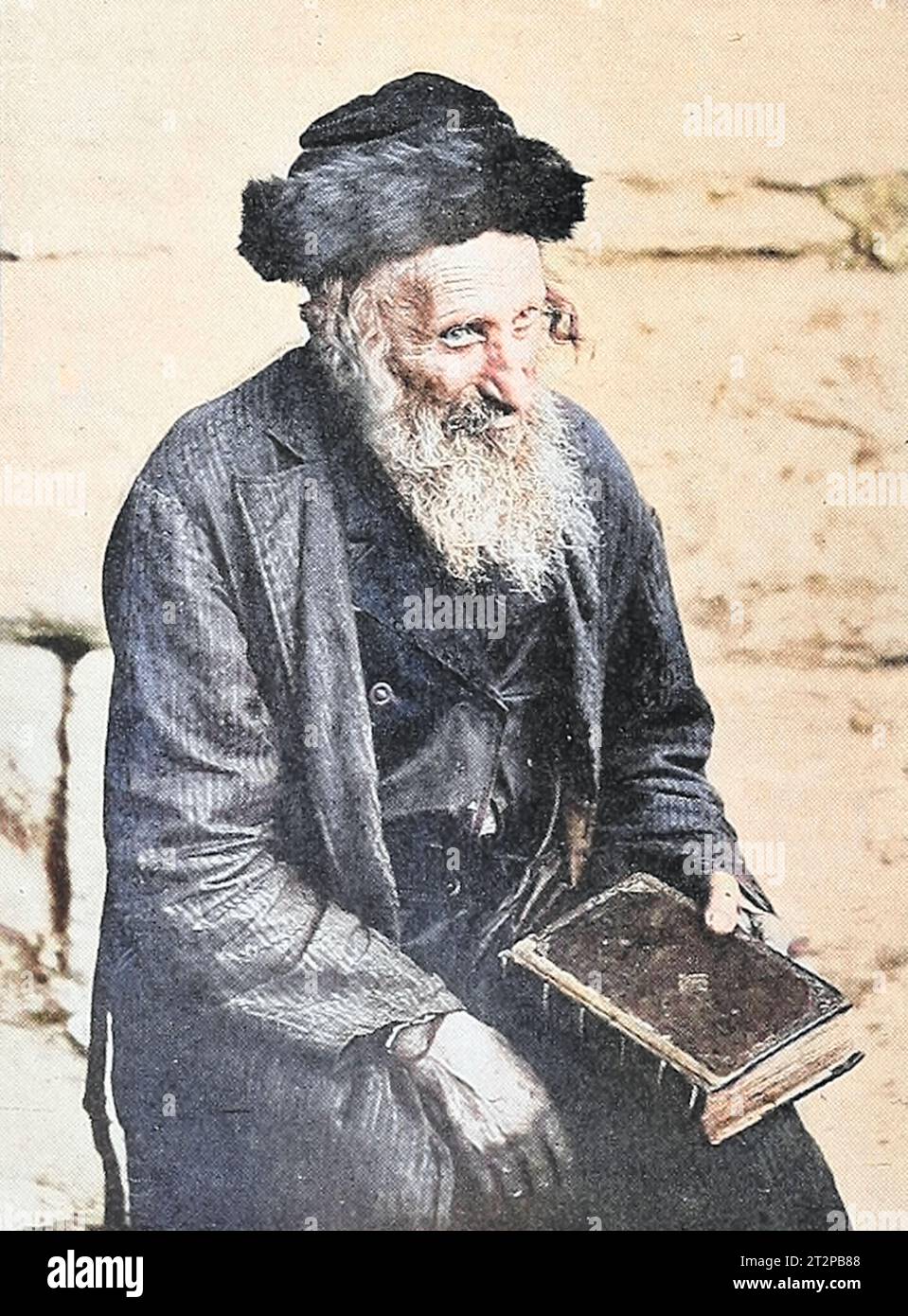 Rabbiner von Jerusalem Stockfoto