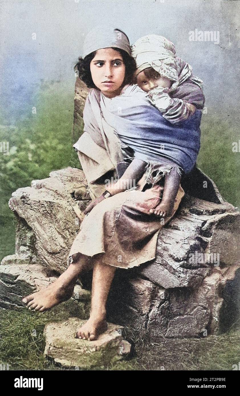 Kabyle-Kinder Stockfoto