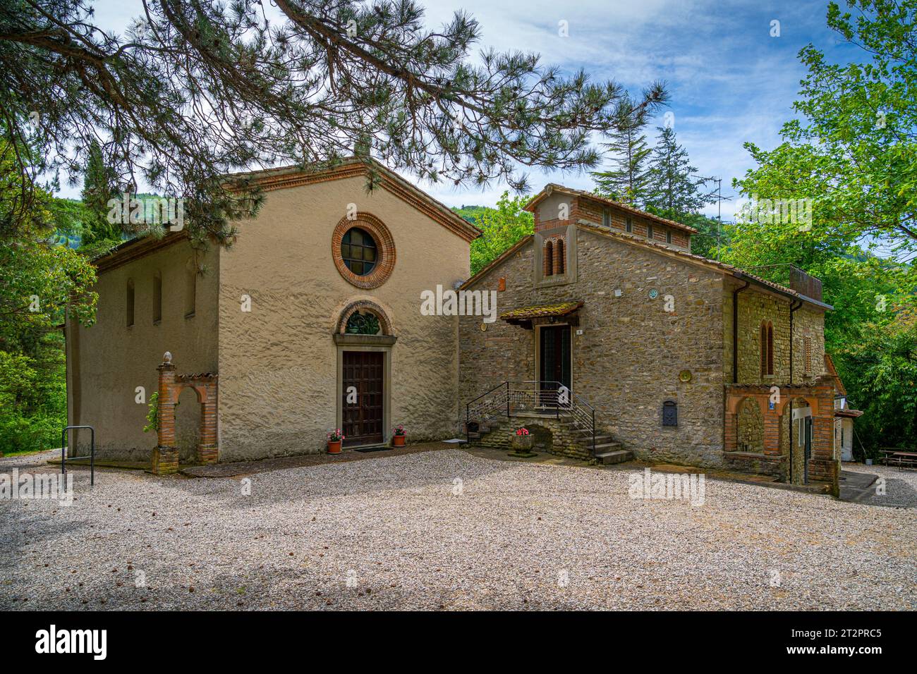 Kirche Santa Reparata, Modigliana, Forlì, Emilia Romagna, Italien, Europa. Stockfoto