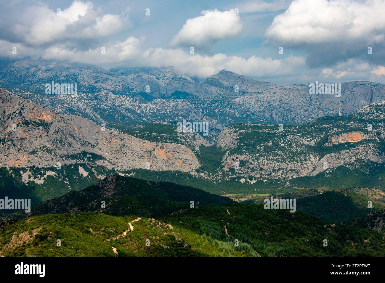 Nationalpark Golf von Orosei und Gennargentu - Sardinien - Italien Stockfoto