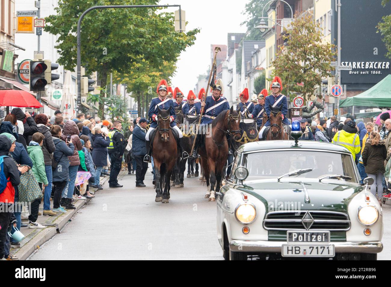 Bremen Deutschland Oktober 2023 Parade Auf Dem 988 Bremer 