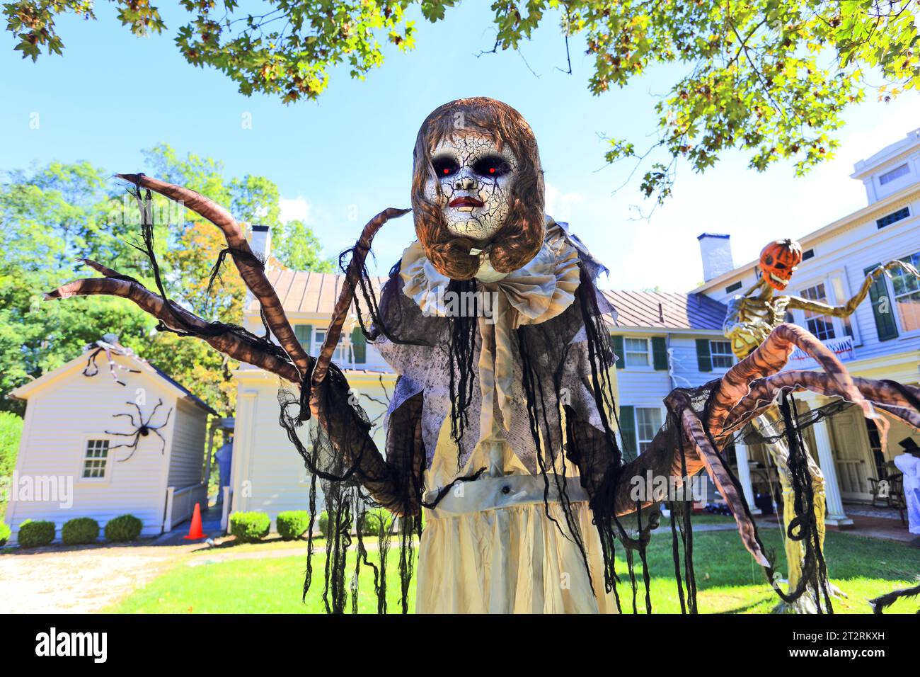 Halloween-Requisite Long Island NY Stockfoto
