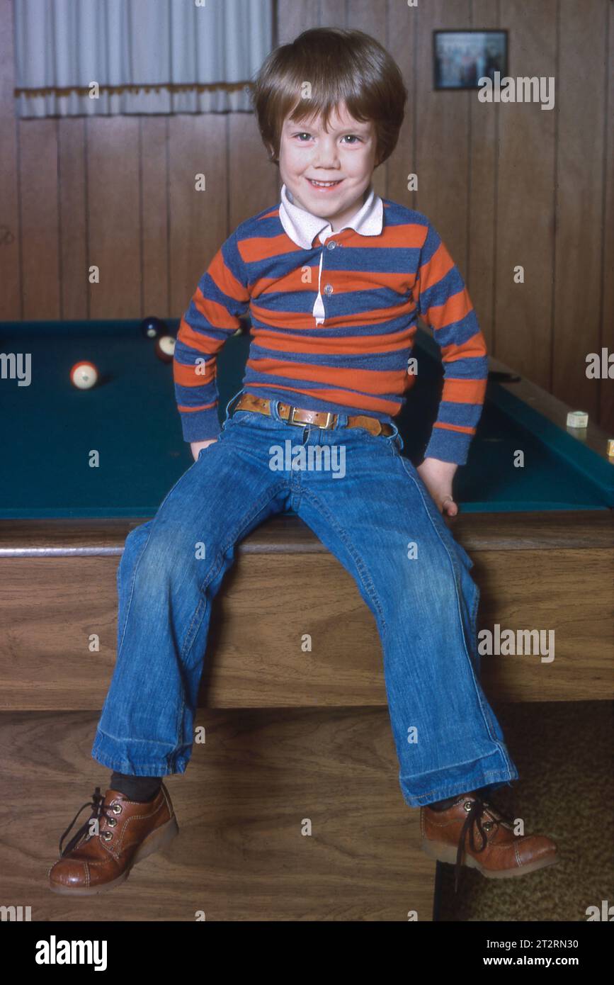 Der ehemalige Kinderschauspieler Cary Guffey ist bekannt für die Rolle des Barry Guiler in dem Film Close Encounters of the Third Kind. Jetzt ist er Finanzminister planner.in Douglasville, Georgia, Anfang 1978. Stockfoto
