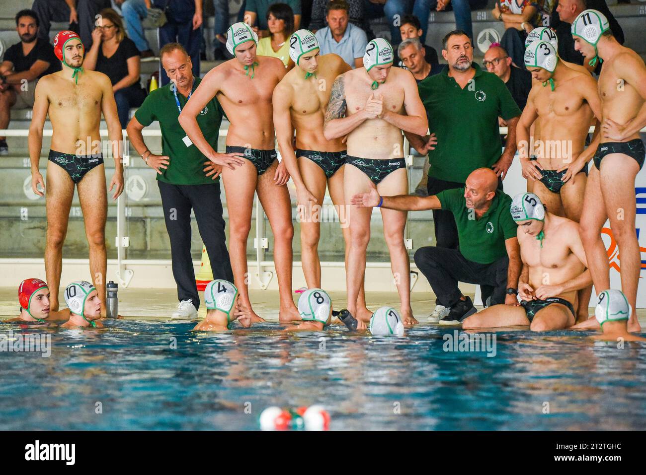 Rom, Italien. Oktober 2023. (Astra Nuoto Roma) während des Spiels Astra Nuoto Roma vs RN Savona, Waterpolo Italian Serie A in Rom, Italien, 21. Oktober 2023 Credit: Independent Photo Agency/Alamy Live News Stockfoto