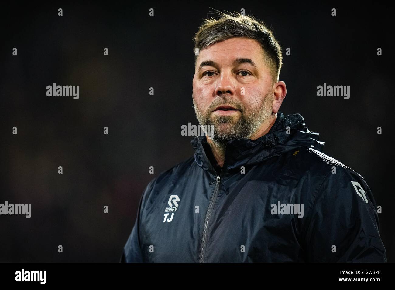 Rotterdam, Niederlande. Oktober 2023. Rotterdam - Theo Janssen von Vitesse während des Eredivisie-Spiels zwischen Feyenoord und Vitesse im Stadion Feijenoord de Kuip am 21. Oktober 2023 in Rotterdam, Niederlande. Credit: Box to Box Pictures/Alamy Live News Stockfoto