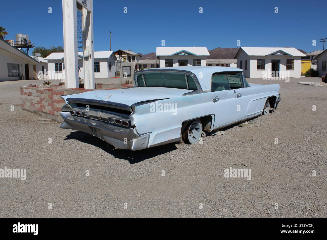 Amboy, CA Stockfoto