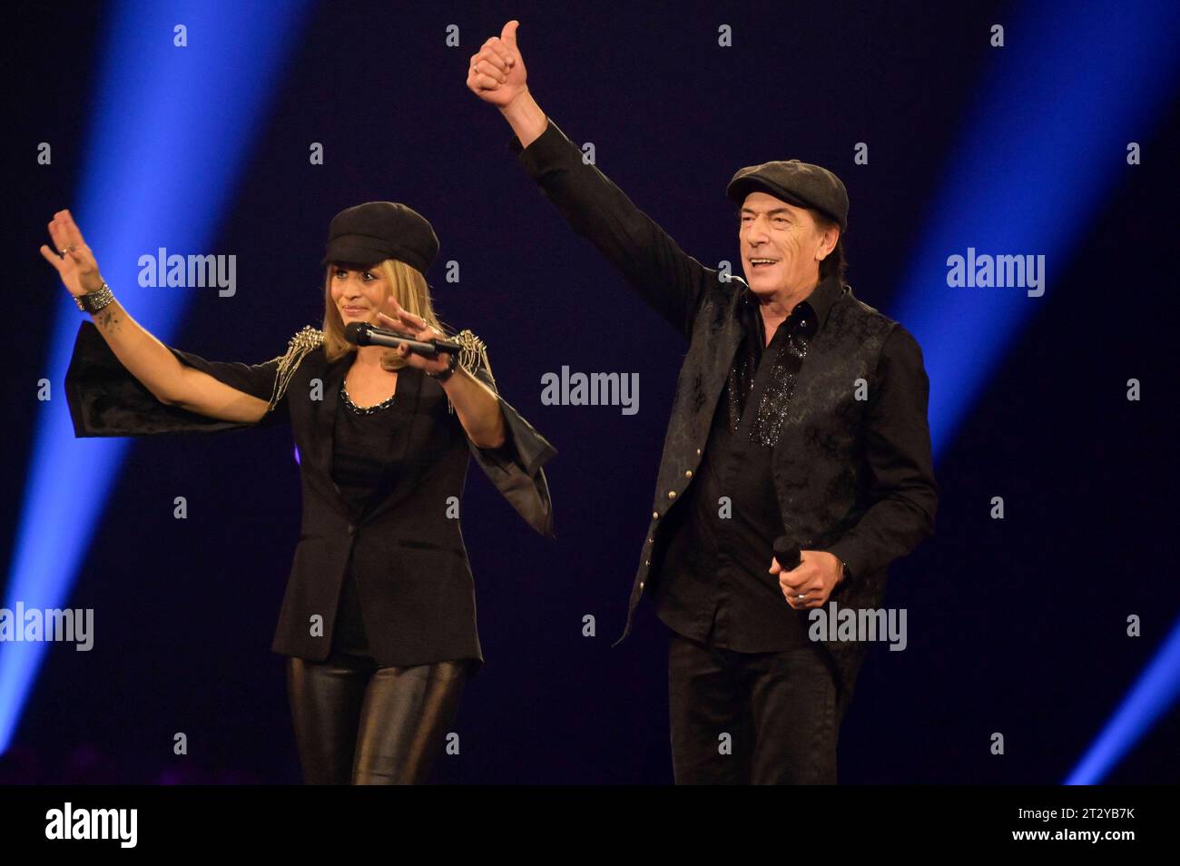 Stefan Zauner mit Ehefrau Petra Manuela in der TVShow Schlagerbooom