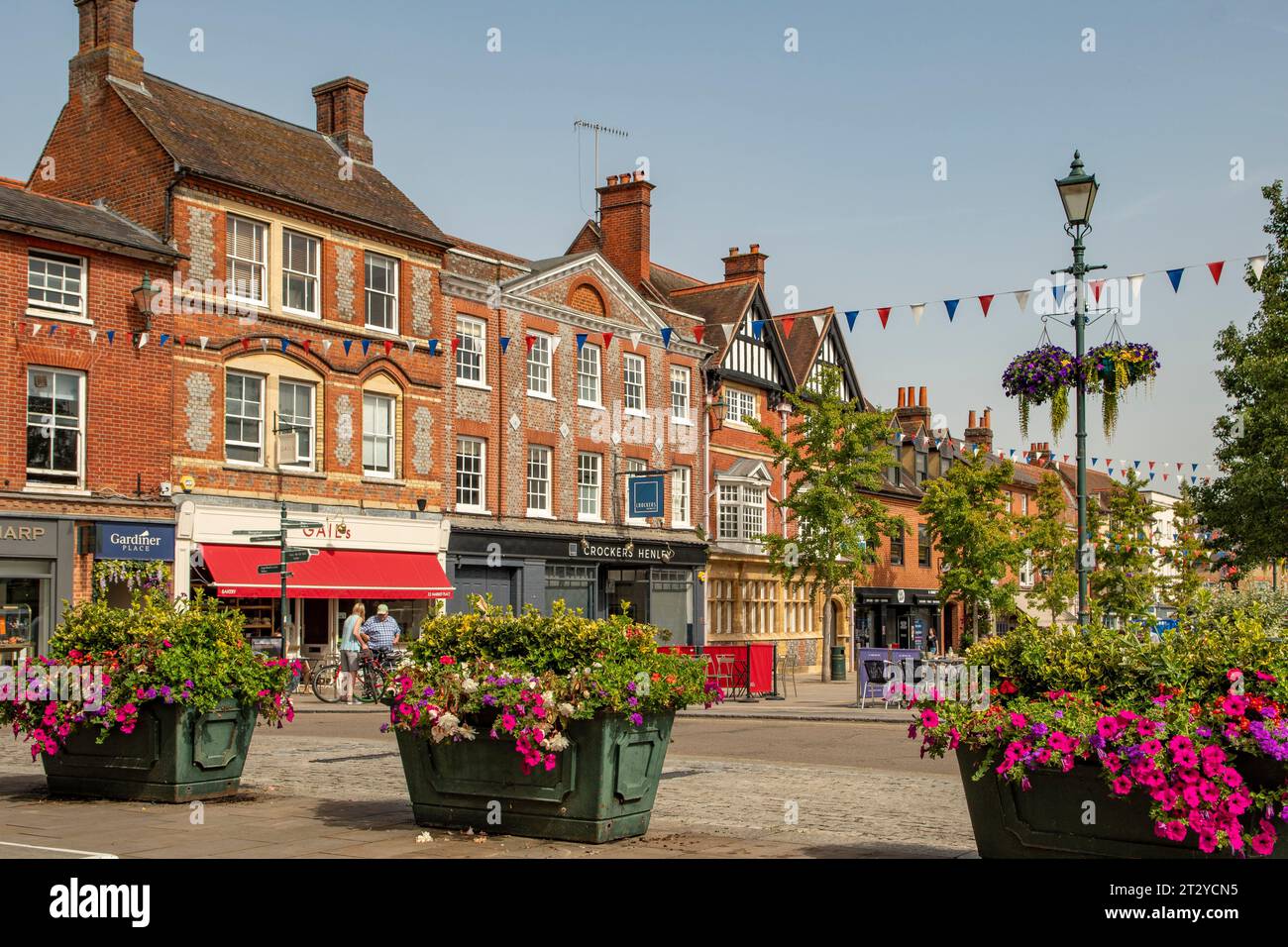 Market Place, Henley-on-Thames, Oxfordshire, England Stockfoto