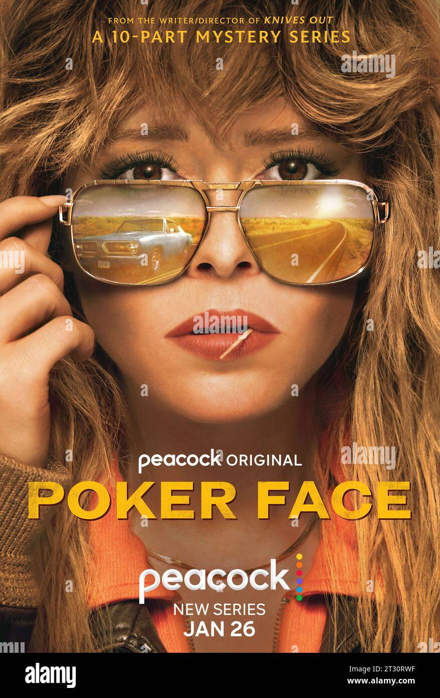 Pokerface Natasha Lyonne Stockfoto