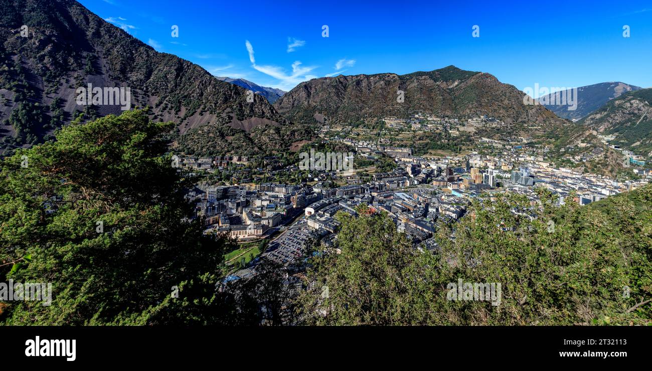 Principat Andorra Stockfoto