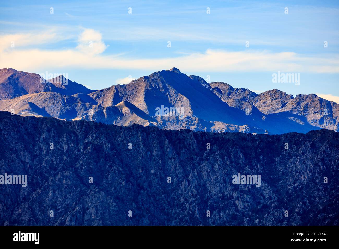 Bilder des Fürstentums andorra Stockfoto