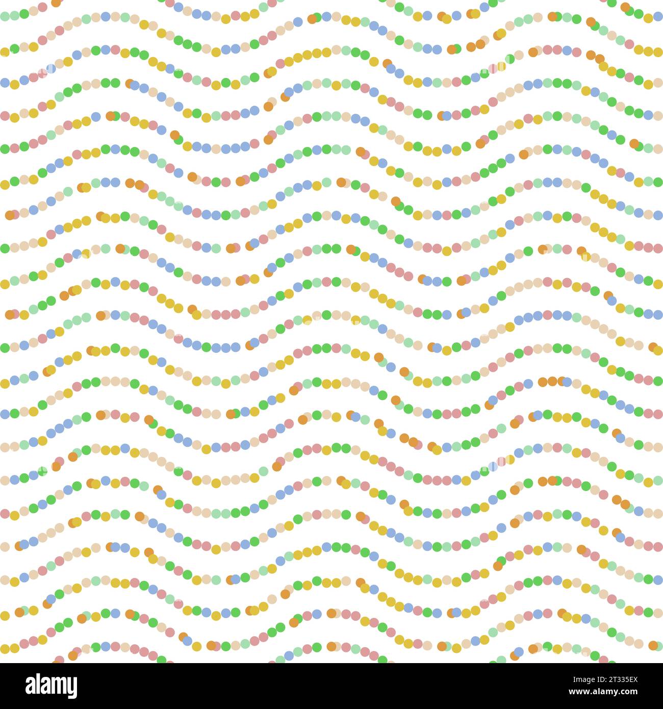 Nahtloses Ornament. Moderner gewellter farbenfroher Hintergrund. Geometrisches, modernes Muster Stockfoto