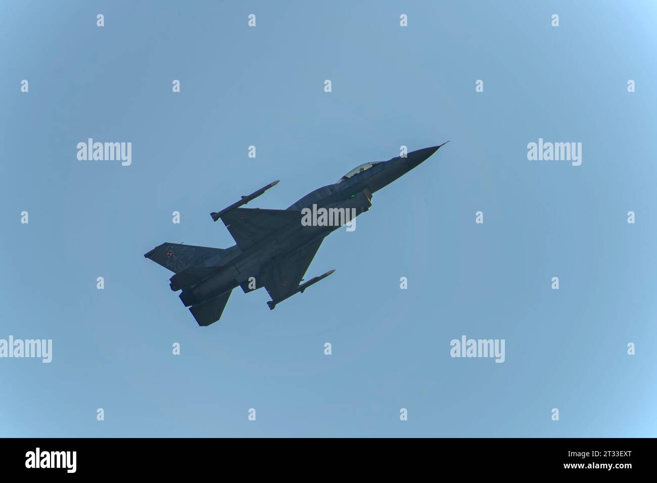F-16: Kampf gegen Falken bei den NATO-Tagen 2023 in Ostrava, Tschechische Republik Stockfoto