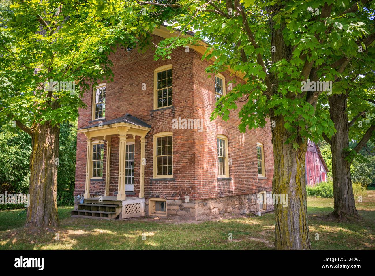 Der Harriett Tubman National Historical Park in Auburn New York Stockfoto