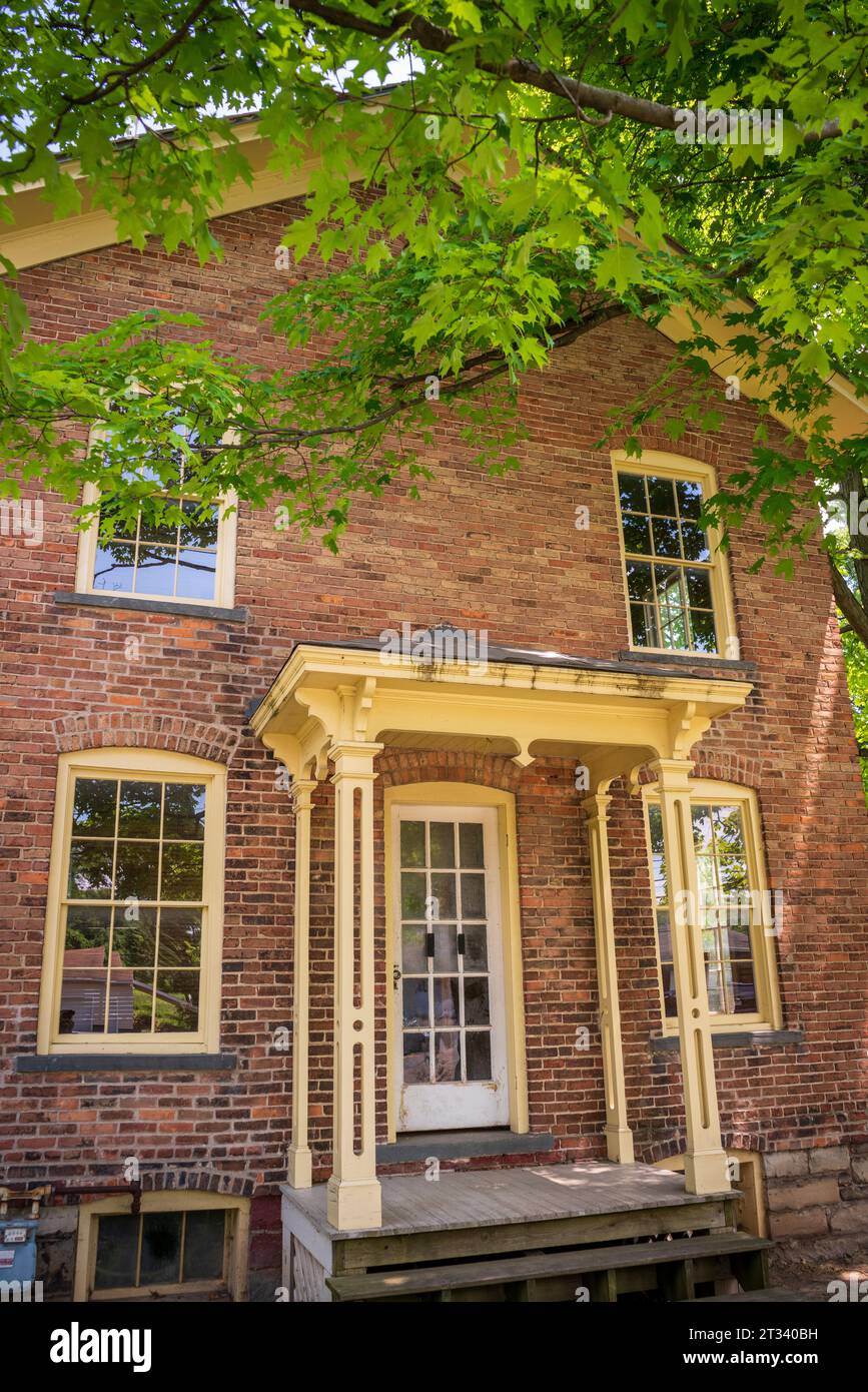 Der Harriett Tubman National Historical Park in Auburn New York Stockfoto