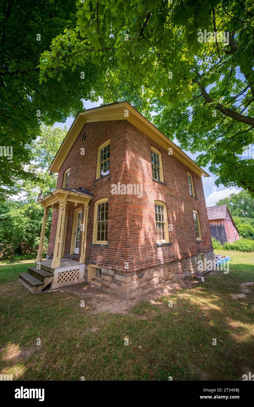 Der Harriett Tubman National Historical Park in Auburn New York Stockfoto