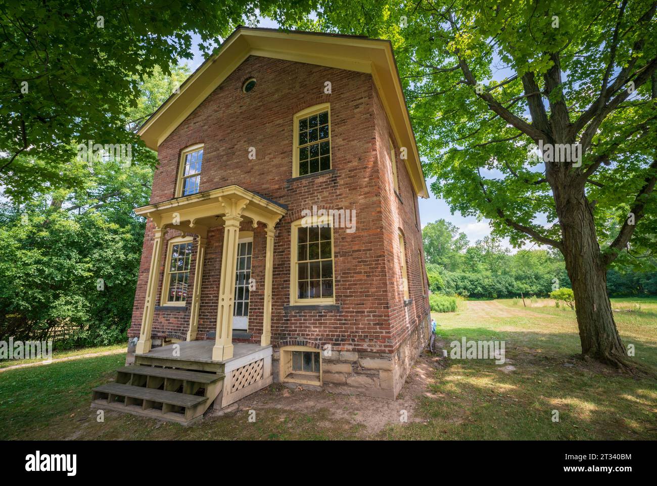 Der Harriett Tubman National Historical Park in Auburn New York Stockfoto