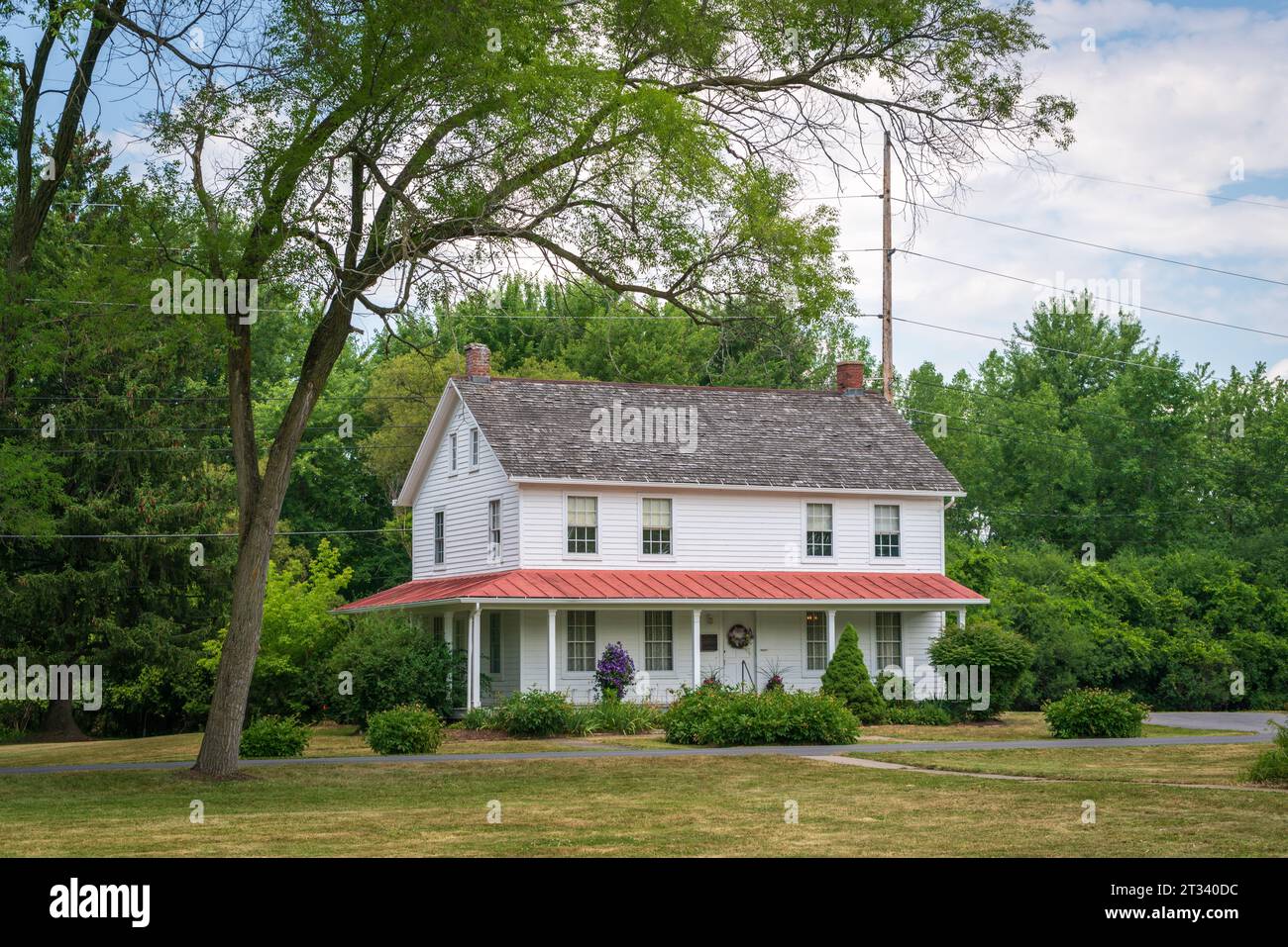 Der Harriett Tubman National Historical Park in Auburn New York Stockfoto