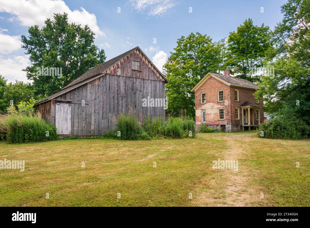 Der Harriett Tubman National Historical Park in Auburn New York Stockfoto