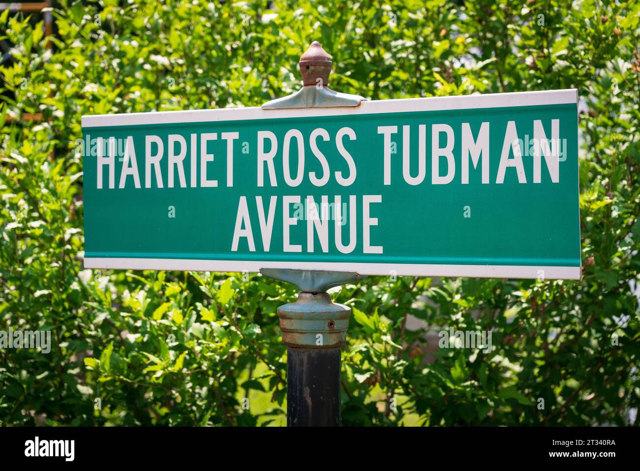 Der Harriett Tubman National Historical Park in Auburn New York Stockfoto
