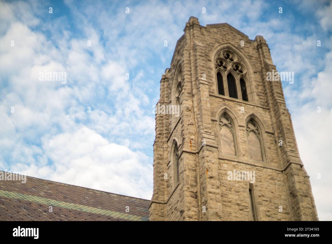 Die Kirche im Bundesstaat New York Auburn Stockfoto