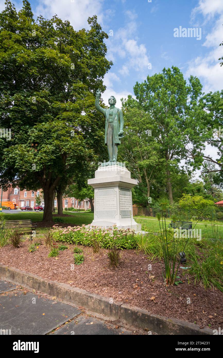 Das Seward House Museum, ein Museum in Auburn, New York Stockfoto