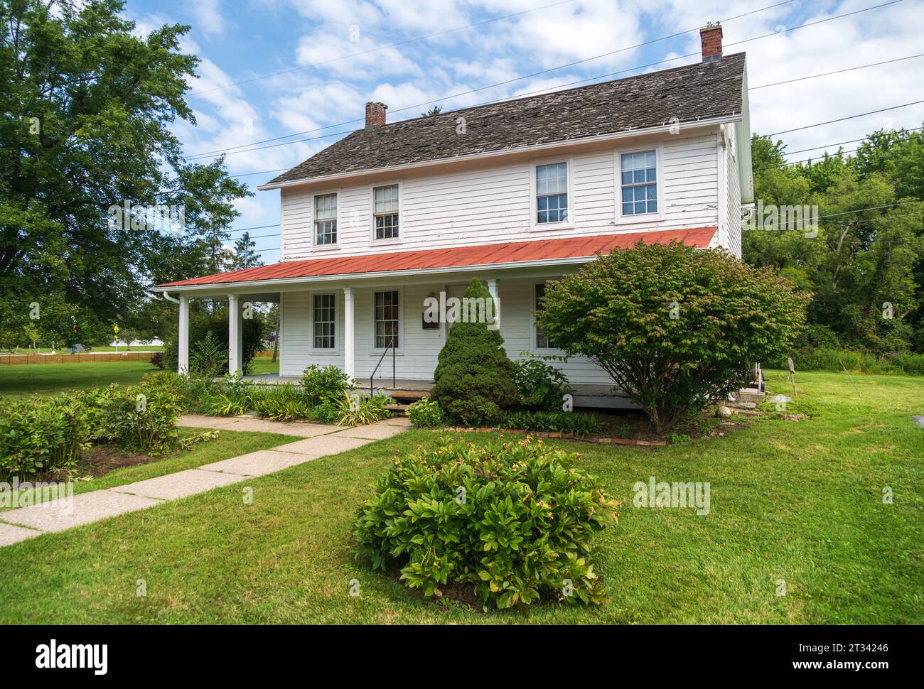 Der Harriett Tubman National Historical Park in Auburn New York Stockfoto
